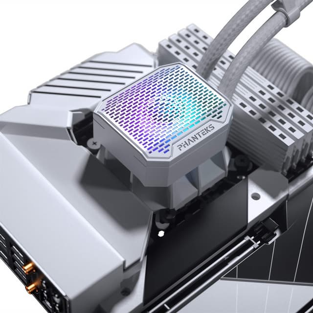 Phanteks Glacier One 360M25 G2 AIO CPU-vandkøler (hvid)
