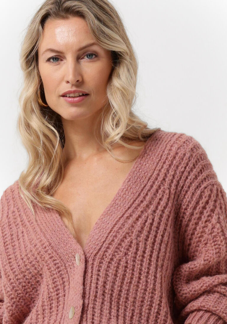 BY-BAR lichtroze by-bar vest katy cardigan
