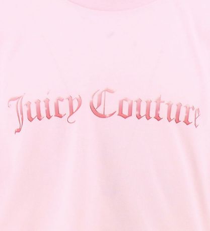 Juicy Couture T-Shirt - Loose Crop - Cherry Blossom