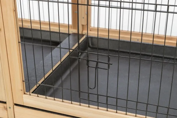 Trixie Indoor run, guinea pigs/rabbits, wood/metal, 150×50×60 cm