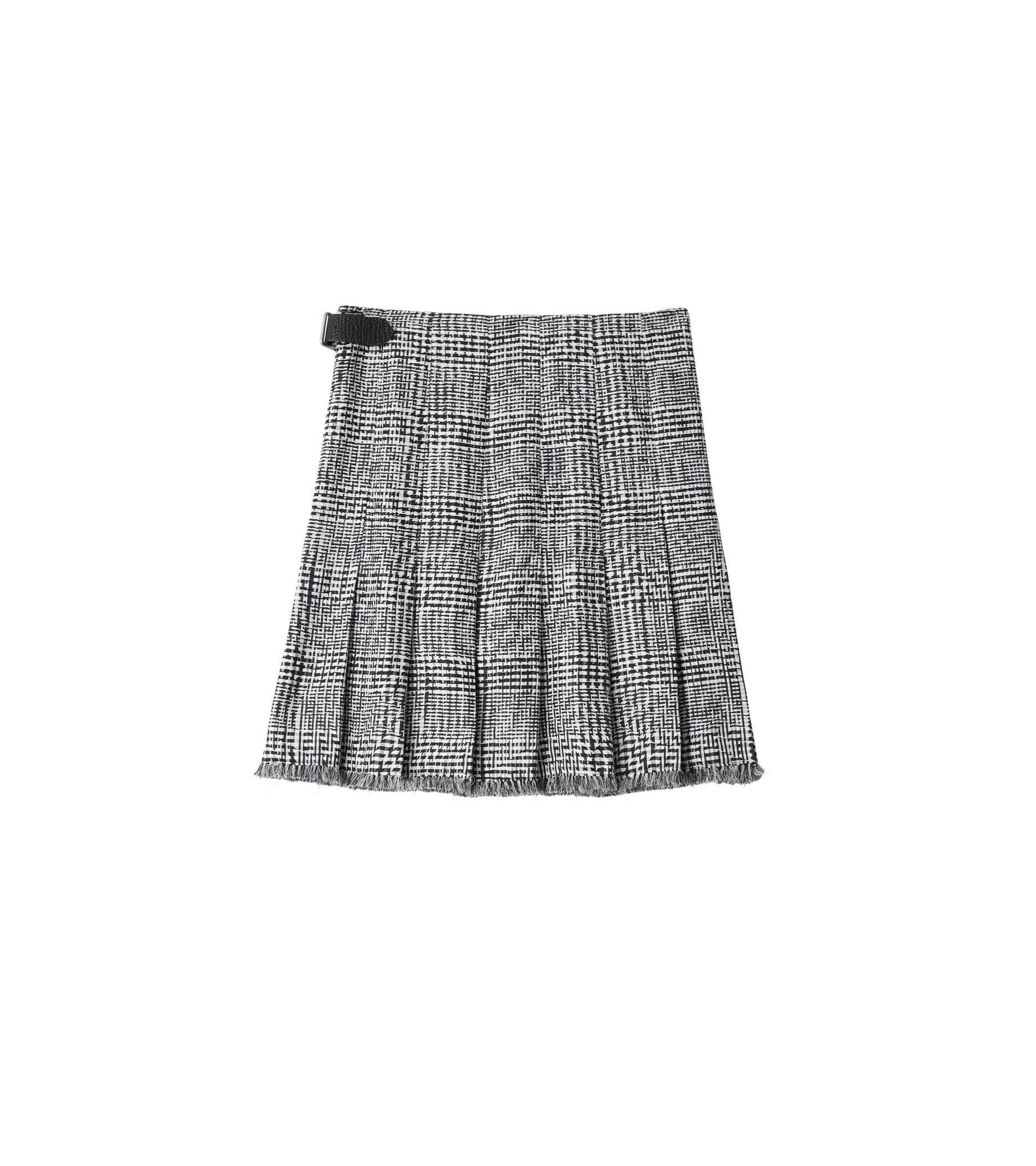 Burberry| Damen Rock mit verzerrtem Hahnentrittmuster