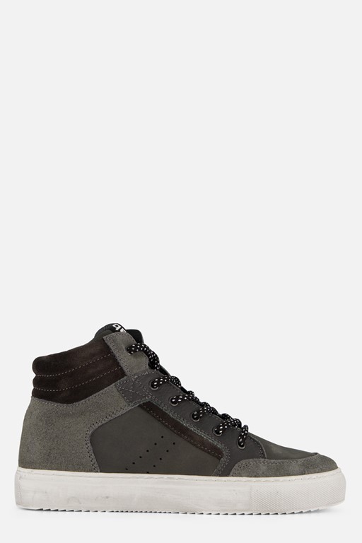 Develab hoge sneakers grijs