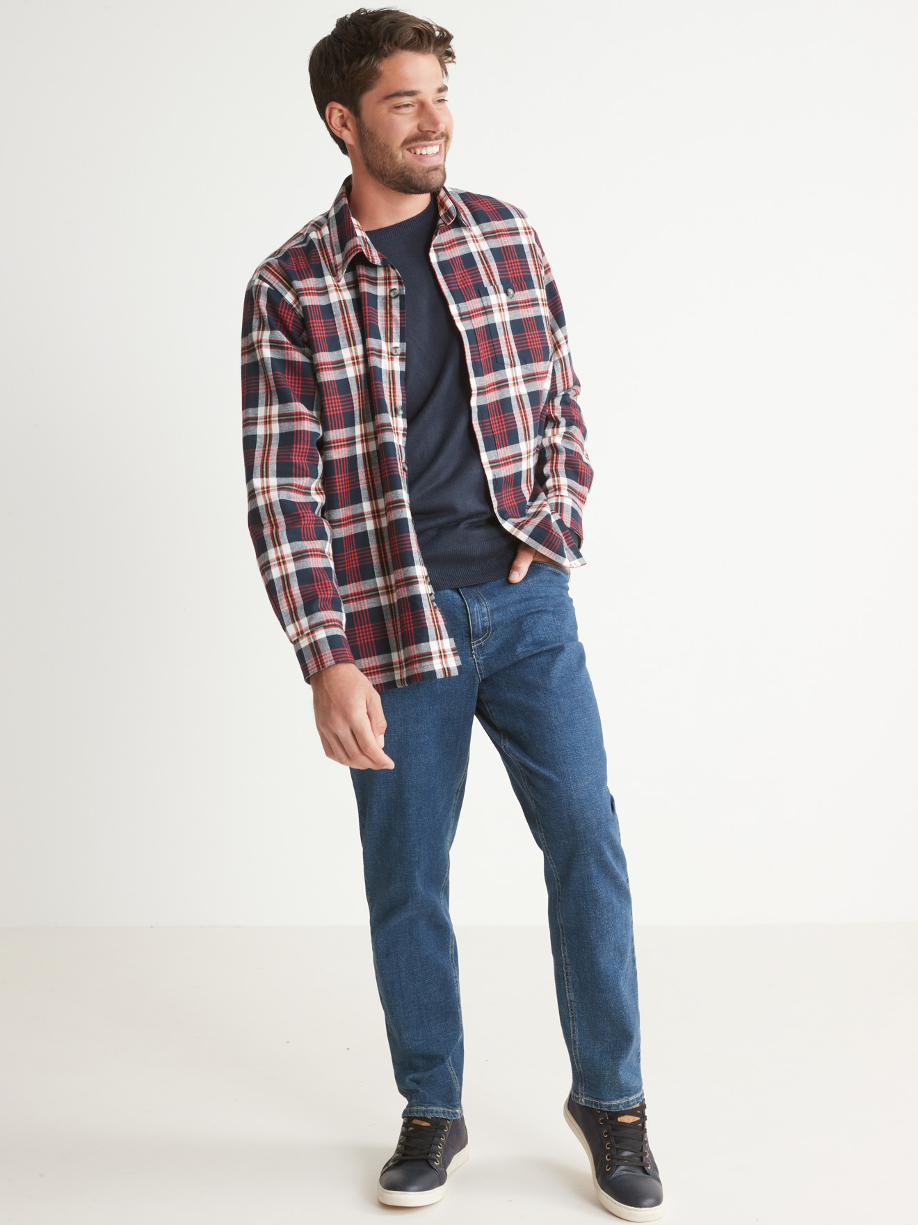 Chemise en flanelle
