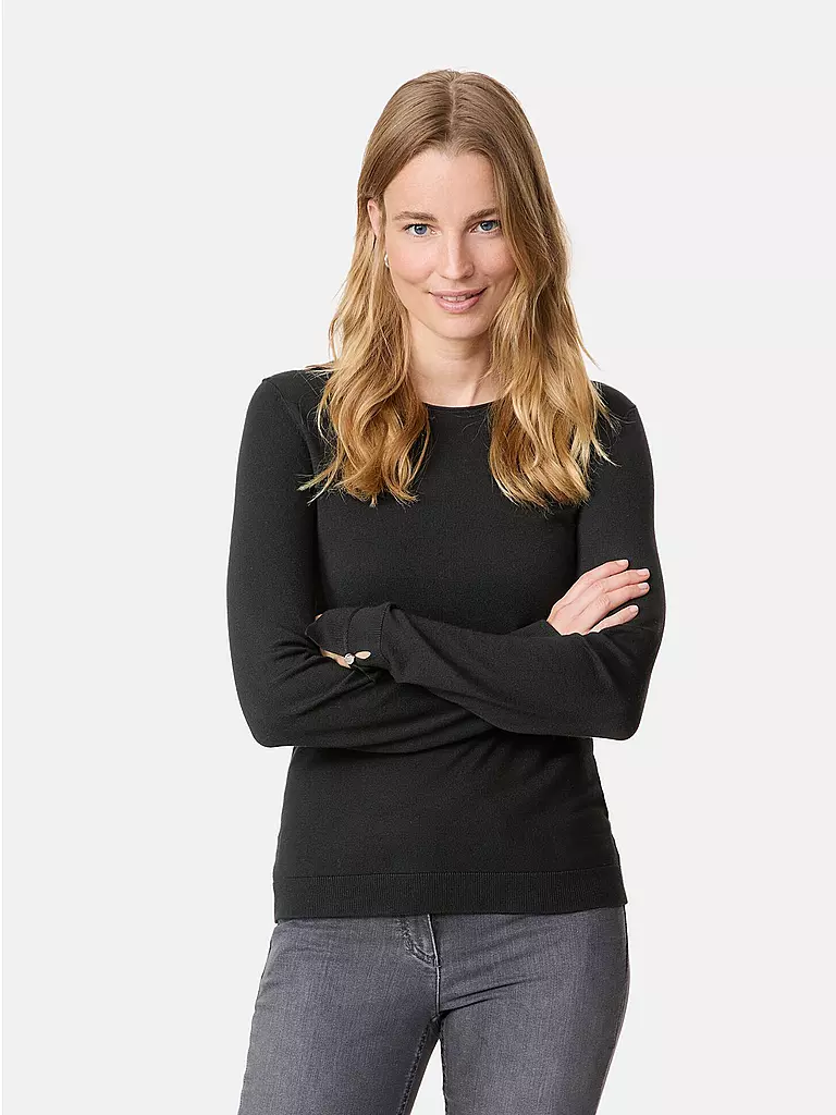GERRY WEBER Pullover schwarz