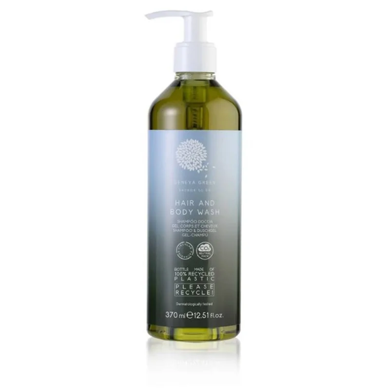 GFL - Gel cheveux et corps - Geneva green - 370ml - x18