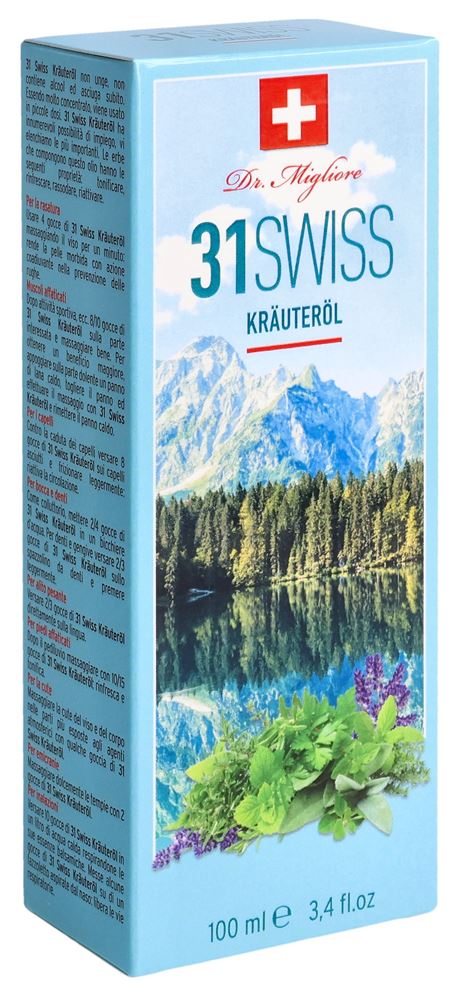 OLIO Original Swiss Kräuteröl<br>100 ml, Öl