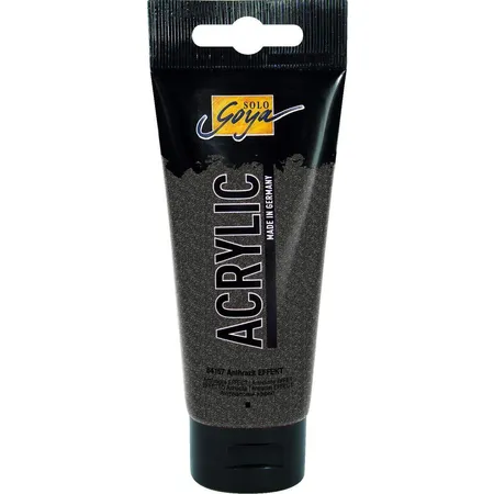 SOLO GOYA Acrylic Effekt Anthrazit 100 ml Tube