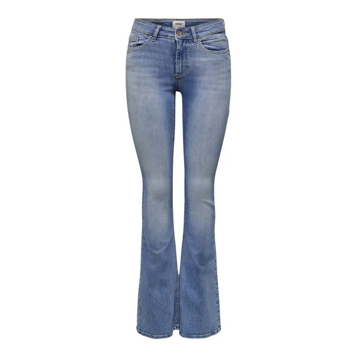 Only Blush Mid Flared Jeans Dames