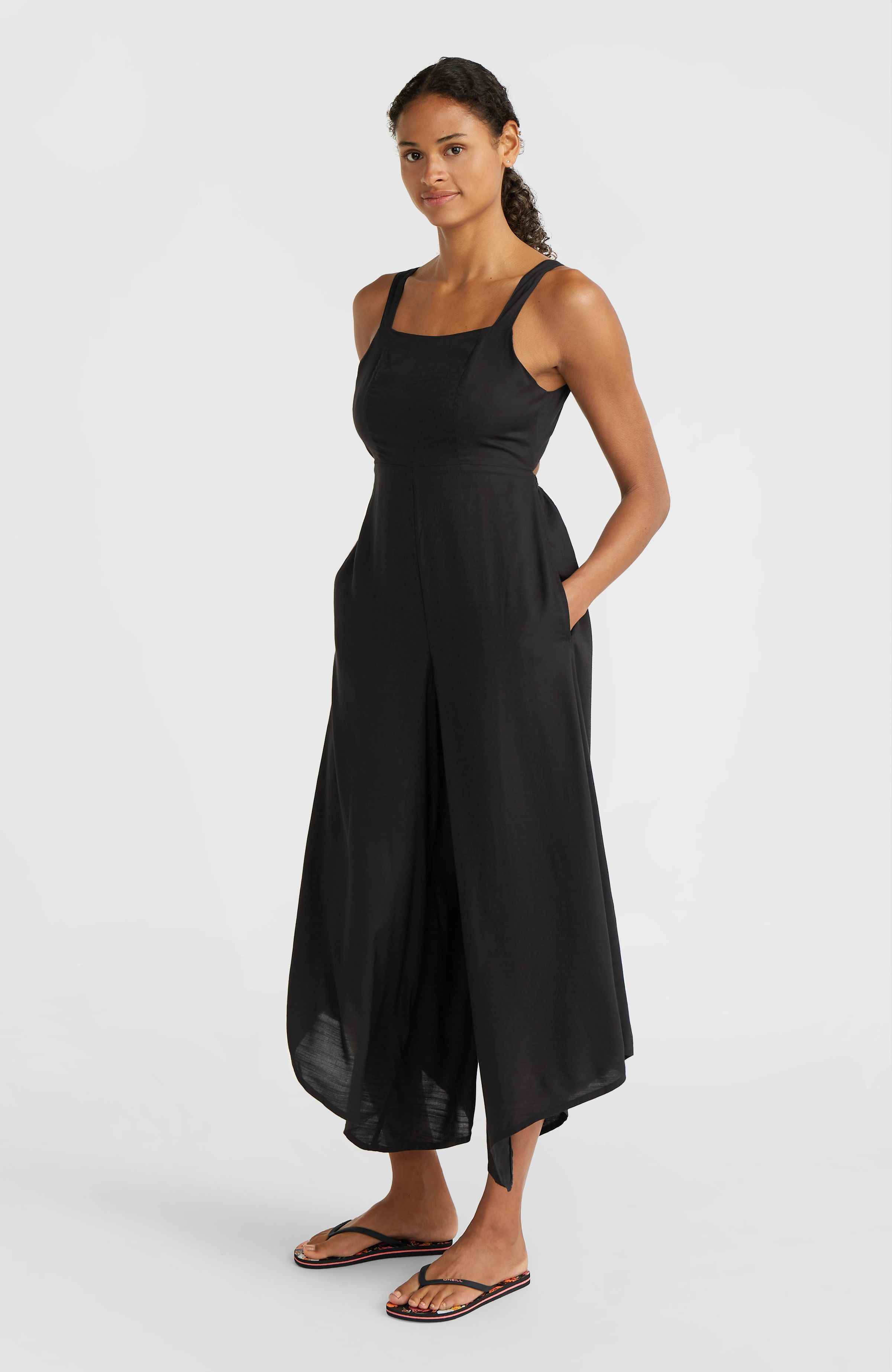 Alba jumpsuit O`Neill Zwart