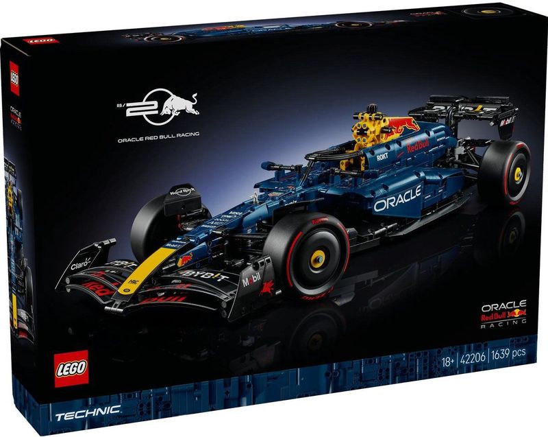 LEGO Technic - Oracle Red Bull Racing RB20 - Bouwpakket - 1:8 Schaalmodel - V6-Motor - Versnellingsbak