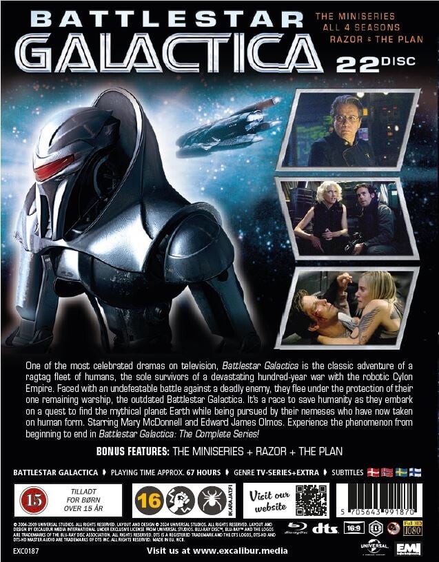 Battlestar Galactica Complete Collection Bd - Blu-Ray