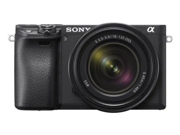 Sony a6400 ILCE-6400 - Digitalkamera - spejlløst - 24.2 MP - APS-C - 4K / 30 fps 16-50 mm Power Zoom-objektiv - Wi-Fi, NFC, Bluetooth - sort
