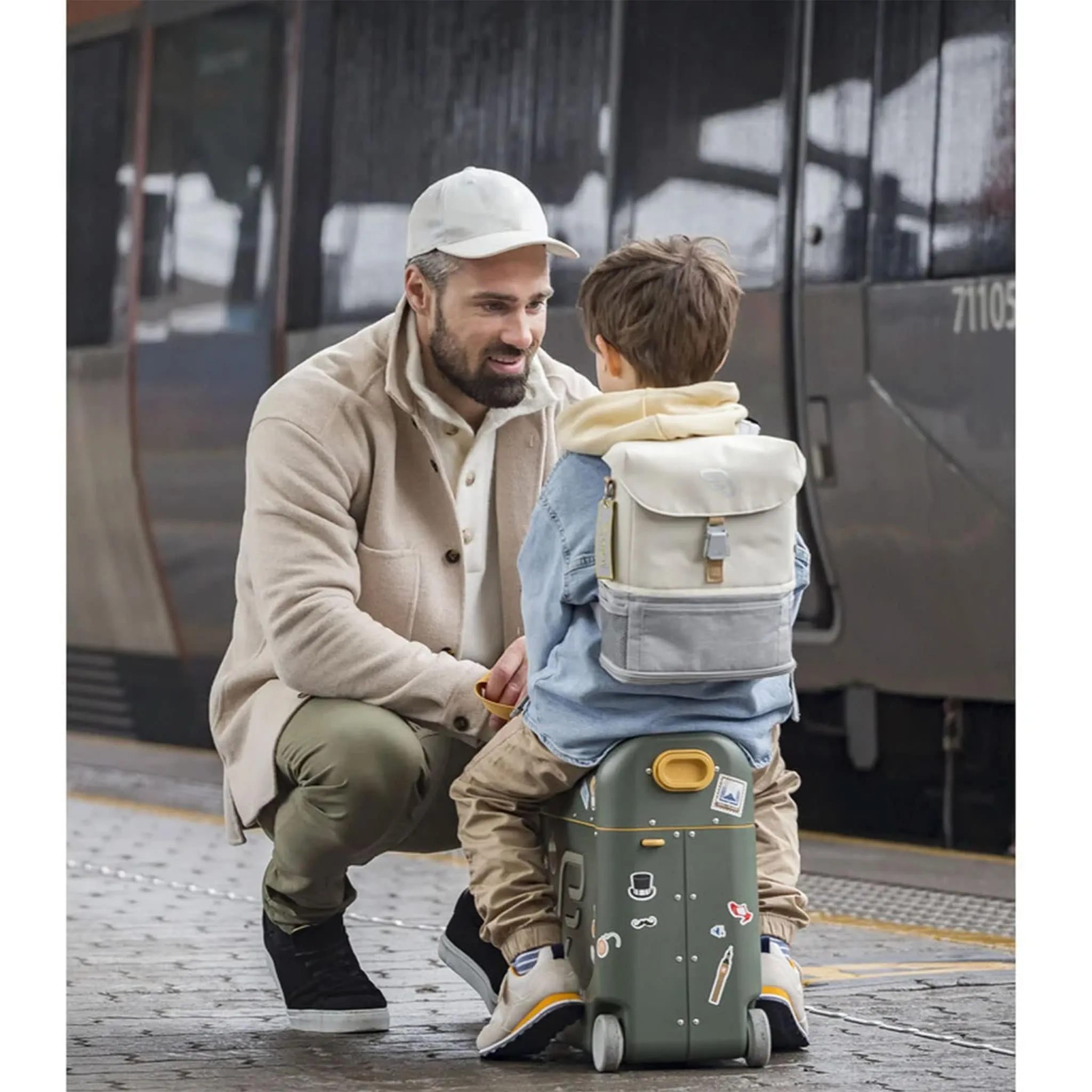 Stokke Lit de Voyage Jetkids Bedbox V3 de Stokke - Golden Olive