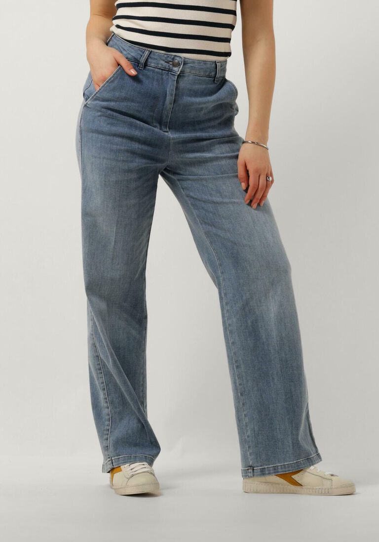 PENN & INK donkerblauwe penn & ink pantalon trousers