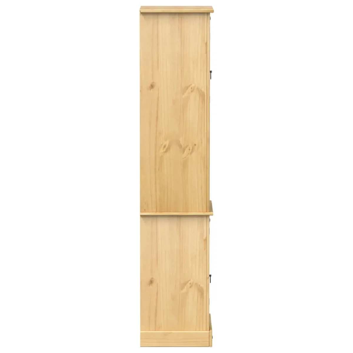 vidaXL Armoire Salle De Bain Corona - Bois De Pin Massif