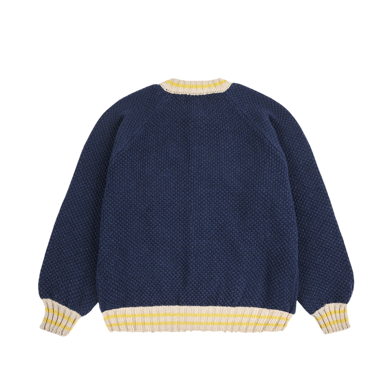 Strickjacke Fun Face Navy Blue