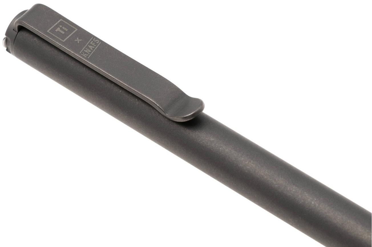 Big Idea Design X Knafs Sancho Pen SANCHO-TI Stonewashed Titanium, everyday carry pen