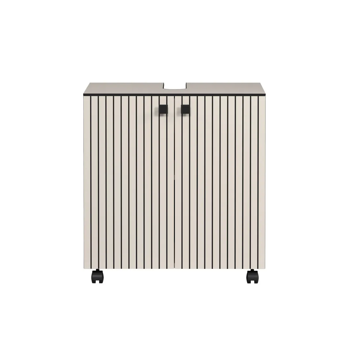 EPIKASA Meuble sous lavabo Pure gris