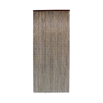 Rideau de porte bambou acajou l.90 x H.200 cm