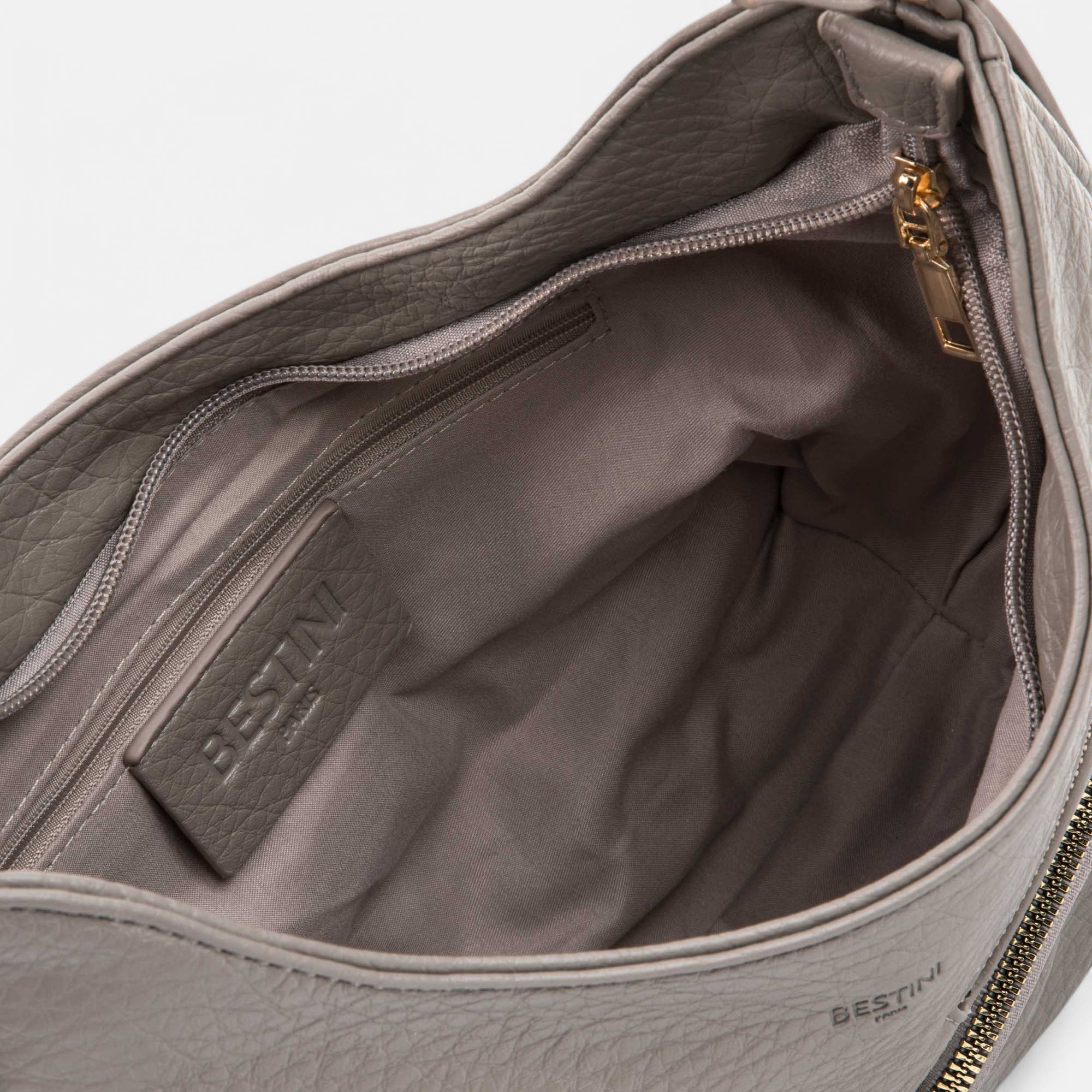 Sac bandoulière gris