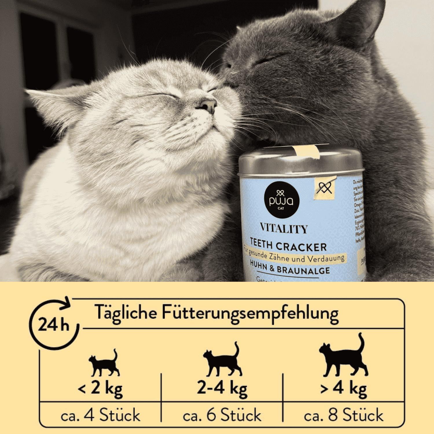PUJA  Vitality Teeth für Katzen