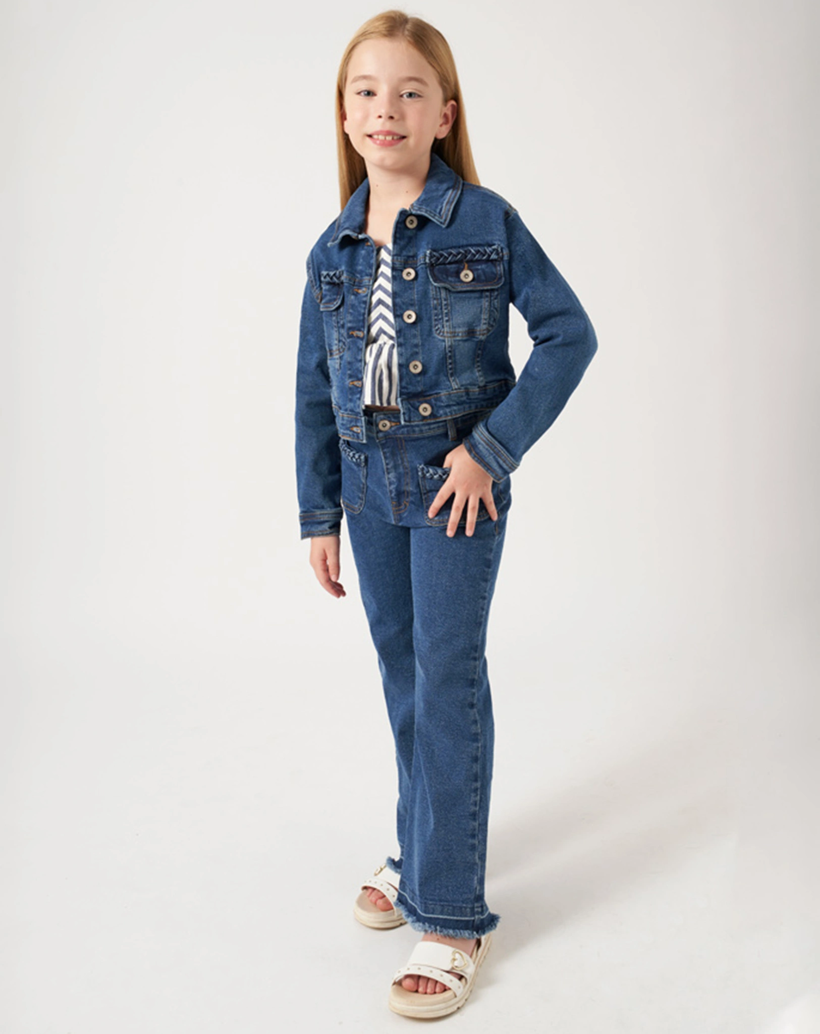 Jeansjacke CHLOE in dunkelblau