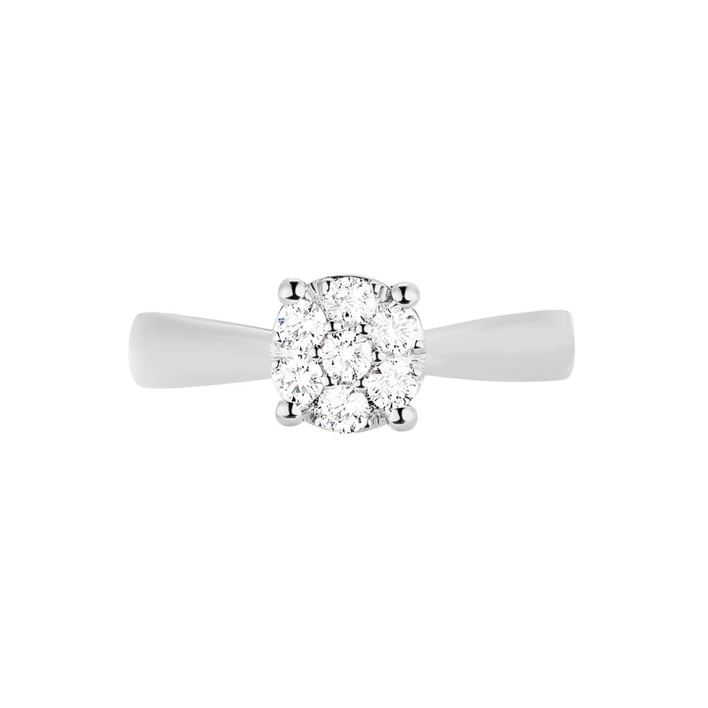 Bague Solitaire Artemis Or Blanc Diamant