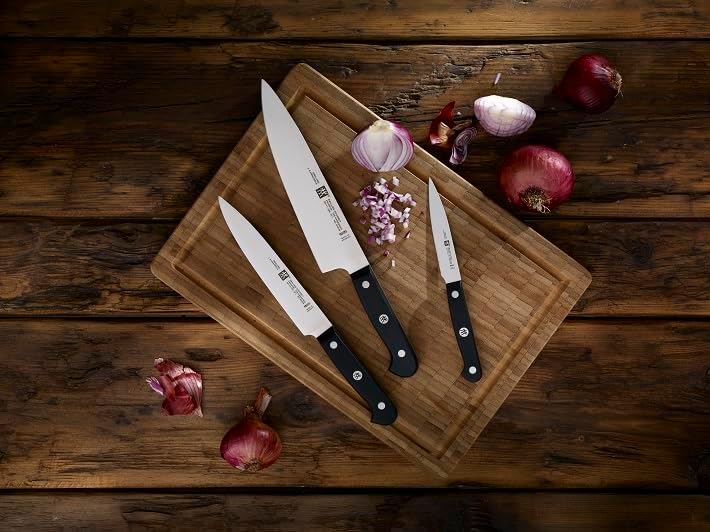 ZWILLING Gourmet Messerblock 7-teilig, Rostfreier Spezialstahl, Schwarz, Made in Germany