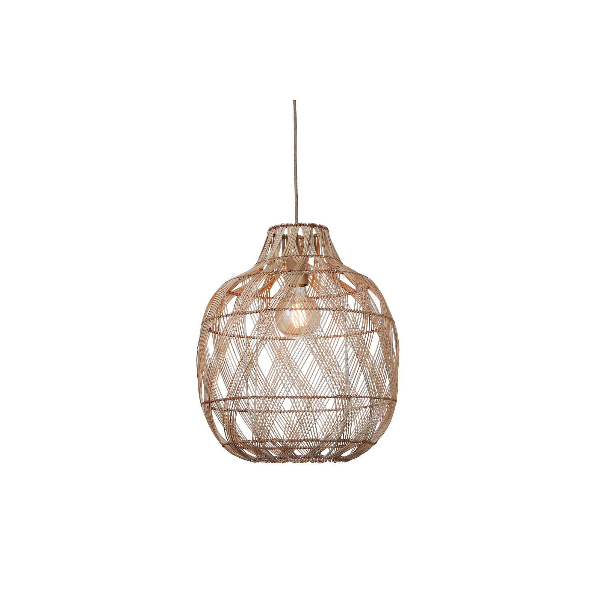 GOOD&MOJO Hanglamp Mendoza - Naturel - Ã40cm