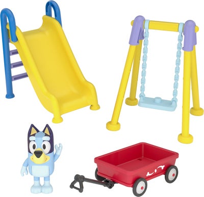 Bluey Park & Figur Lekesett