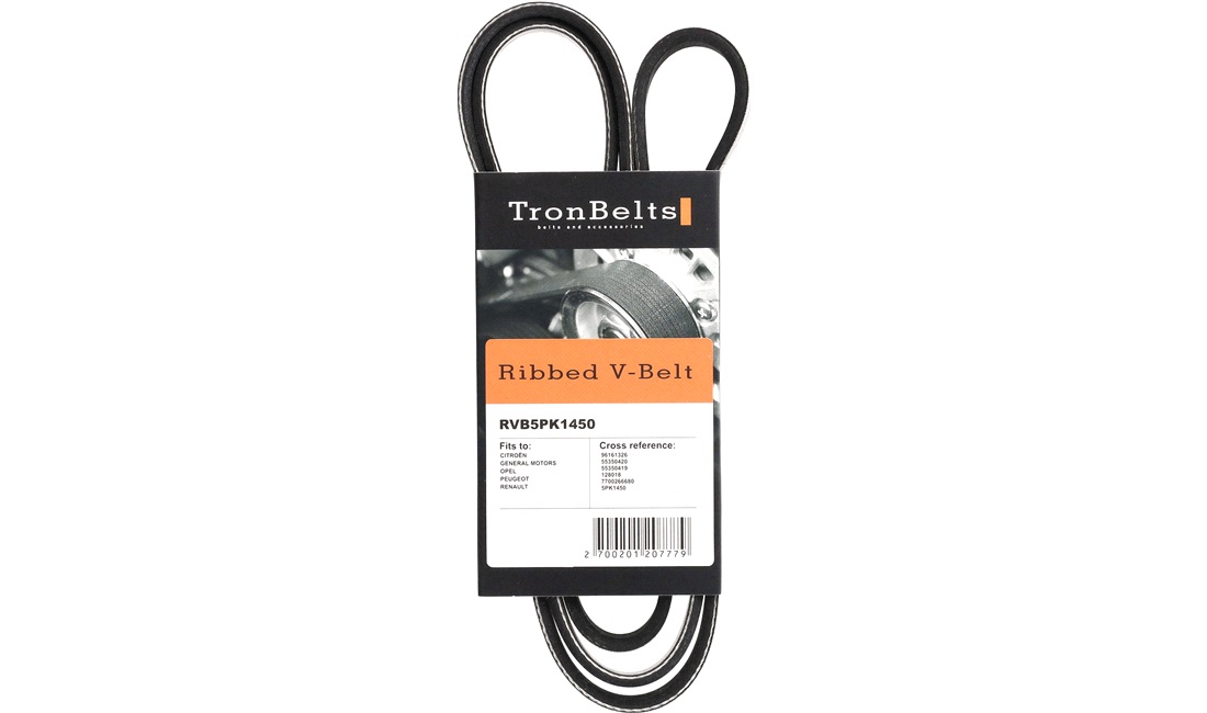 Multi v-rem 5 pk x 1450 mm