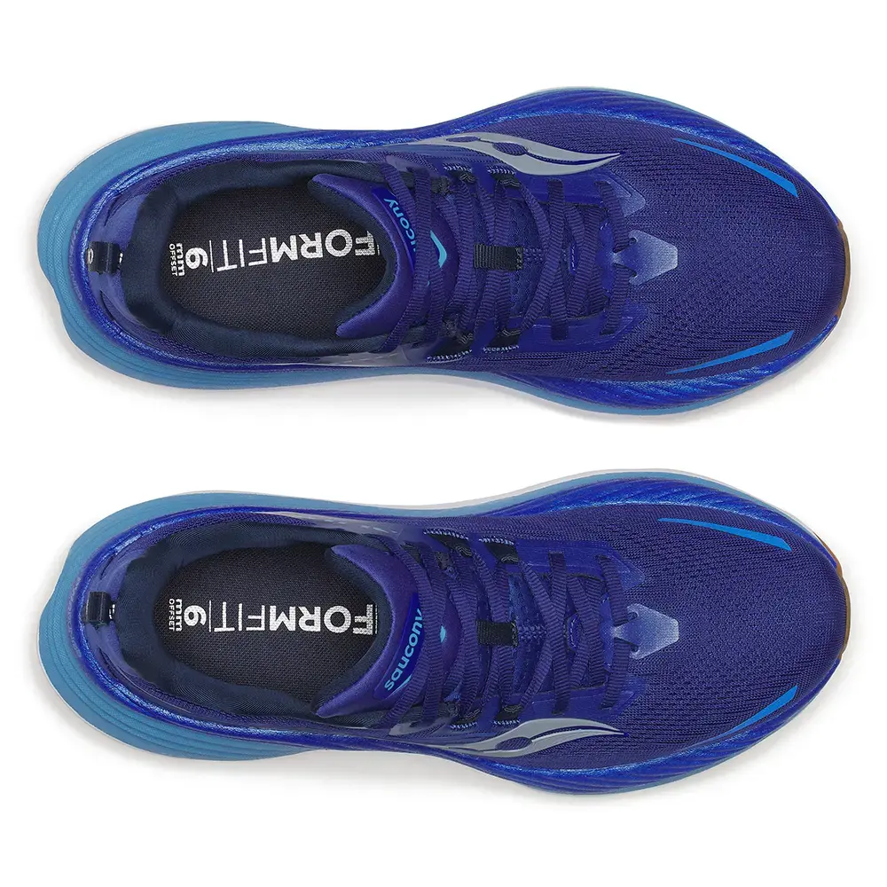 Saucony Hurricane 24 Hardloopschoenen Blauw Heren