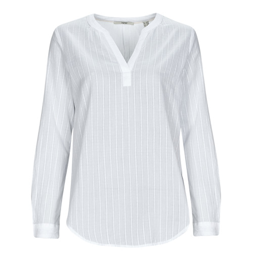 Esprit - BLOUSE SL - Blanc