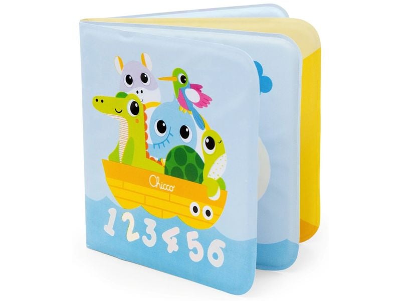 Chicco Badespielzeug 123 Badebuch Magisches Buch für Badezeit