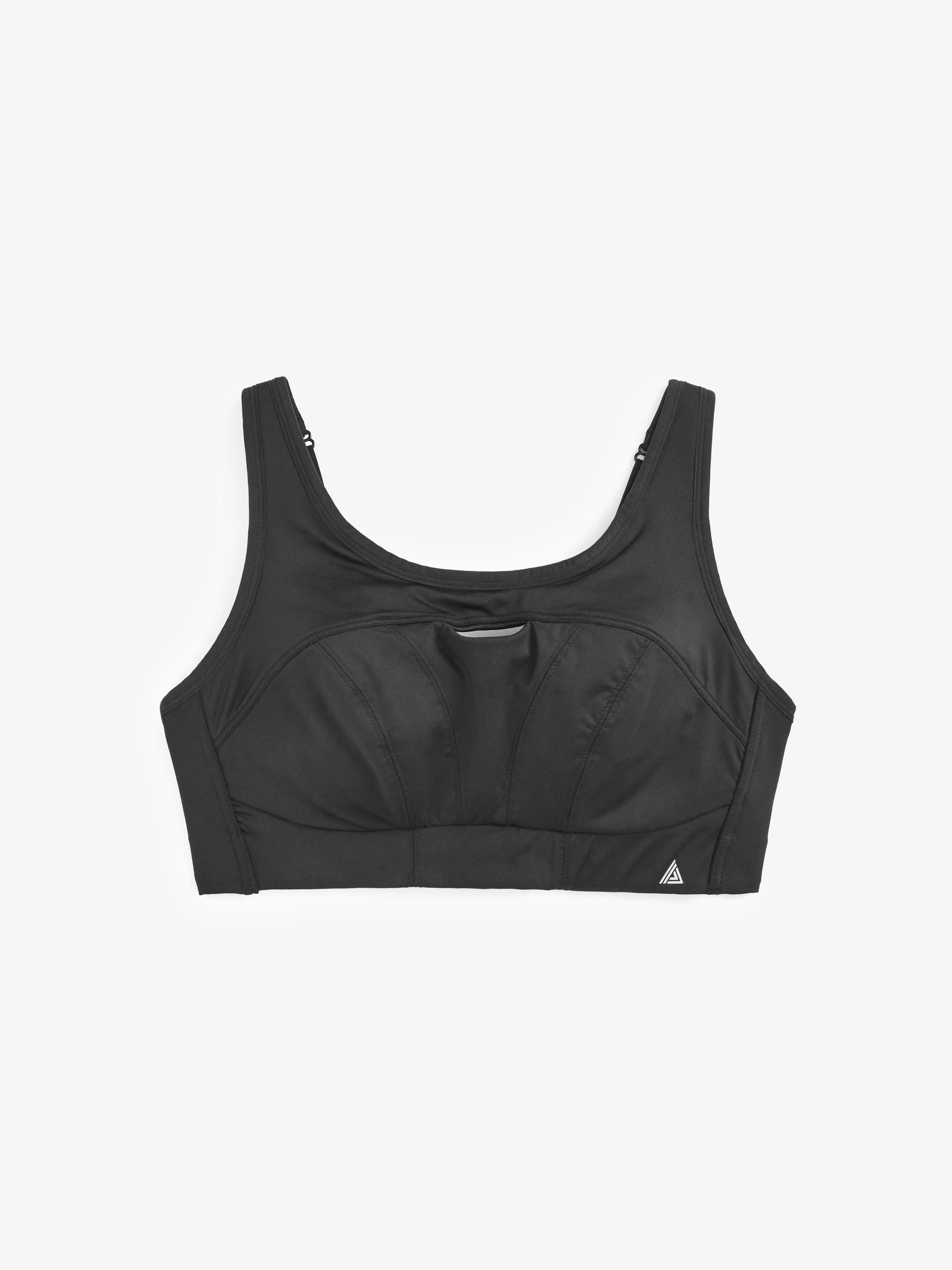 Zwart - C-H Active sportbeha Antibounce Dry Tech met extra hoge impact