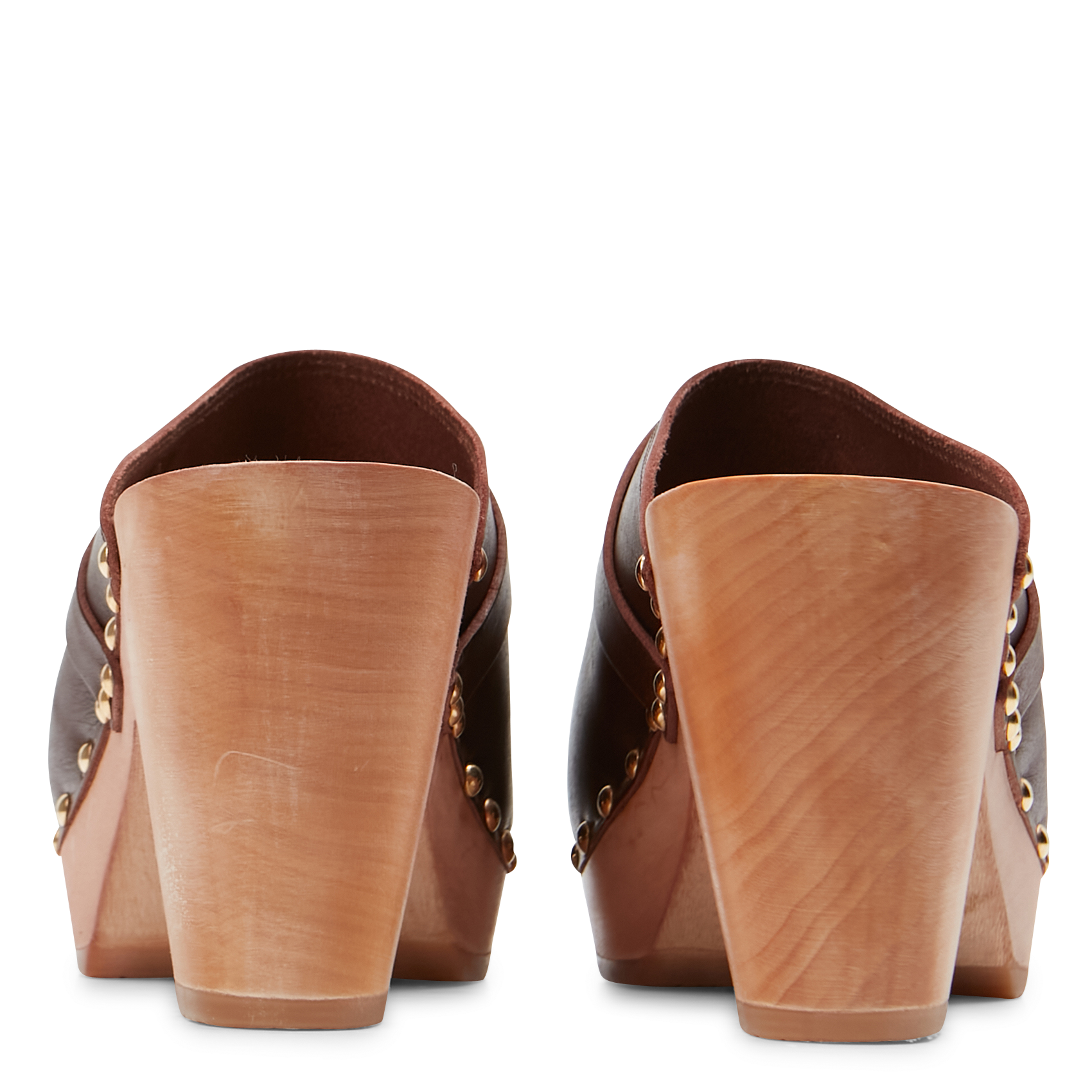 YRMA ROCK - Sabots en cuir | Marron