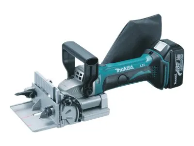 Makita DPJ180 - Småkage-joiner - ledningfri - 100 mm - 2 batterier - 18 V