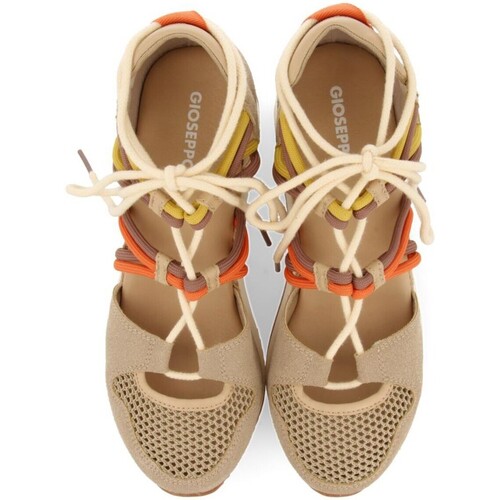 Gioseppo - SNEAKER ABIERTA CON CUÑA PARA MUJERIONA BEIGE Beige