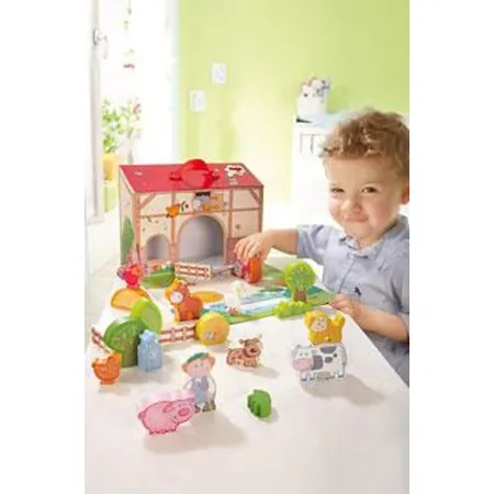 HABA 5581 Meine erste Spielwelt Bauernhof Großes Spielset