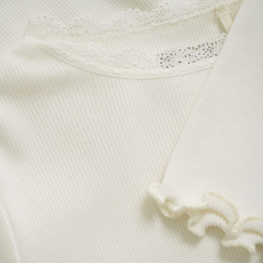 Køb Huttelihut Antique White T-Shirt Ls Rib