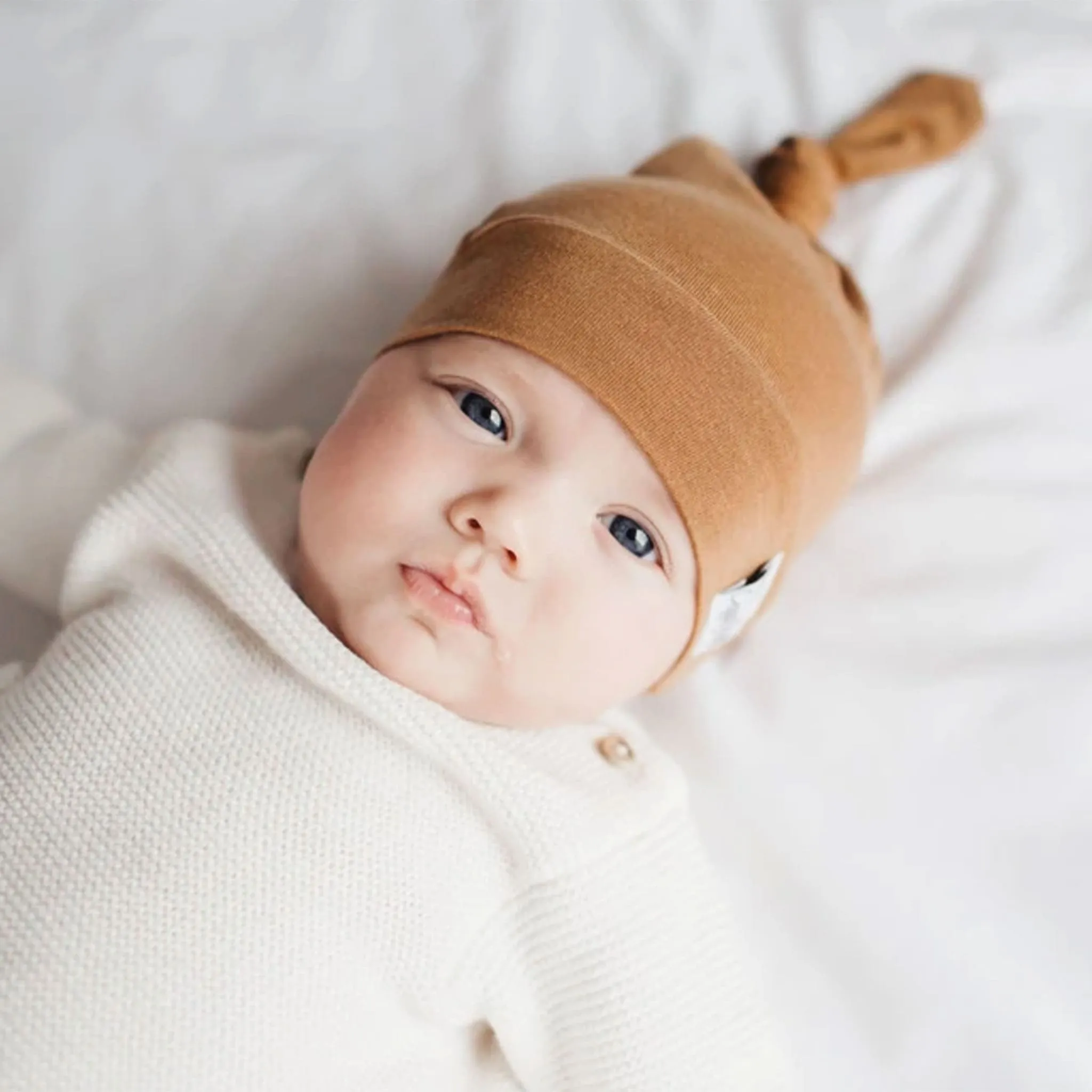 Copper Pearl Chapeau 0-4mois - Camel