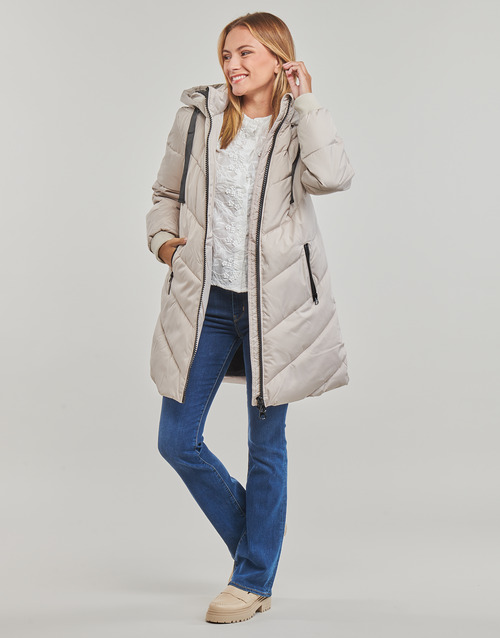 JDY - JDYSKYLAR PADDED HOOD JACKET OTW NOOS - Beige