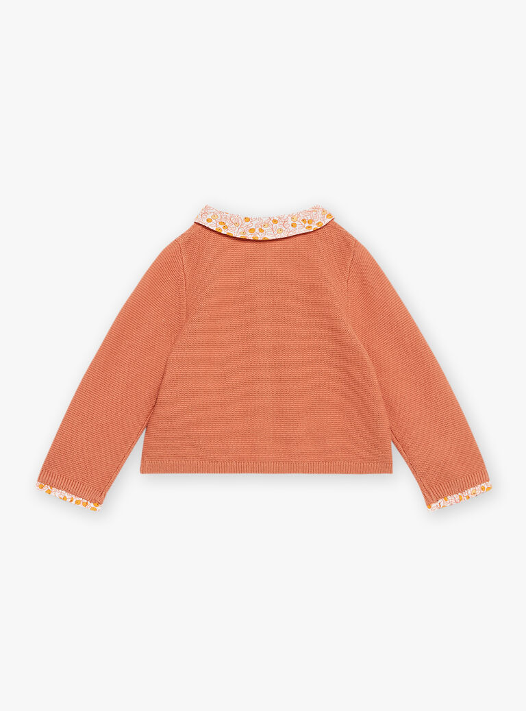 Tricot biscuit à manches longues