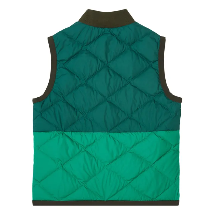 Moncler Veste Sans Manches Bokkai | Vert foncé