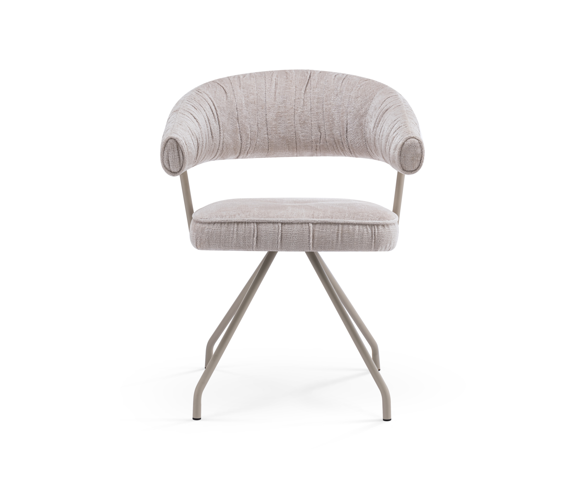 Donut armstoel beige aanbieding