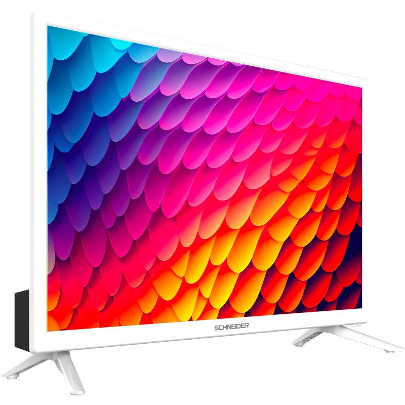 SCHNEIDER TV LED 60 cm TV24 HD - HDMI- Blanc