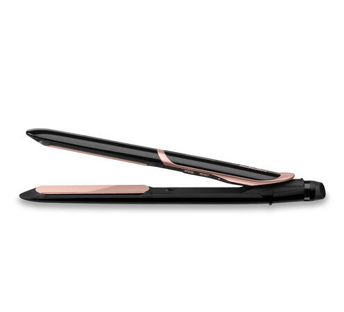 Super Smooth 235 Haarglätter Keramik Glätteisen Haar Streckeisen mit Ionenfunktion (ST391E) - Schwarz / Roségold