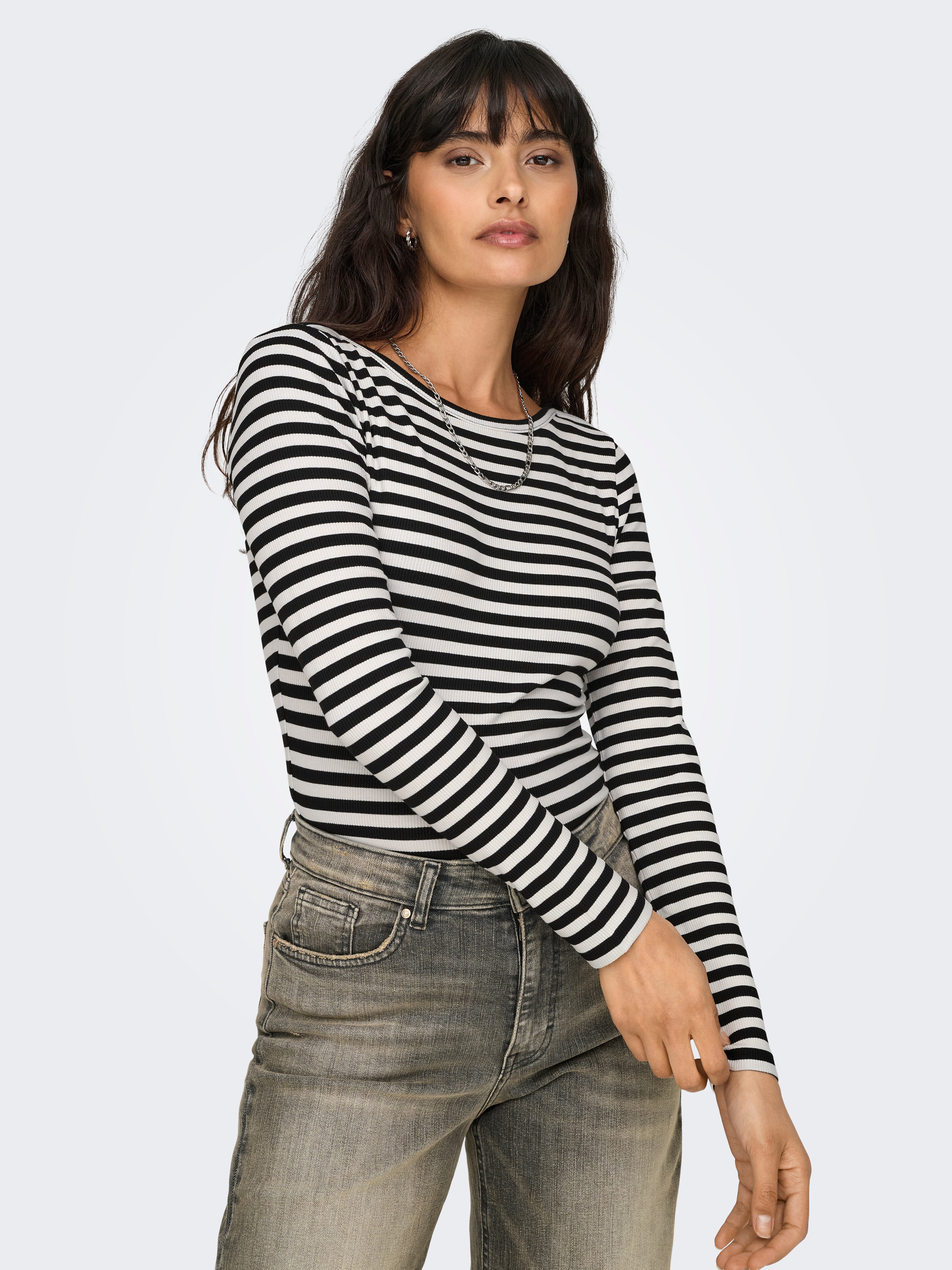 ONLTRISTA Top Black