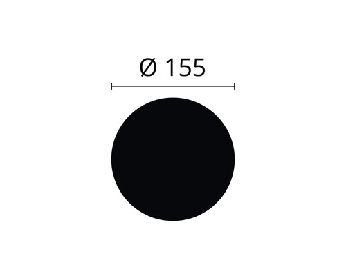 Rozet B9 Ø 15,5 cm