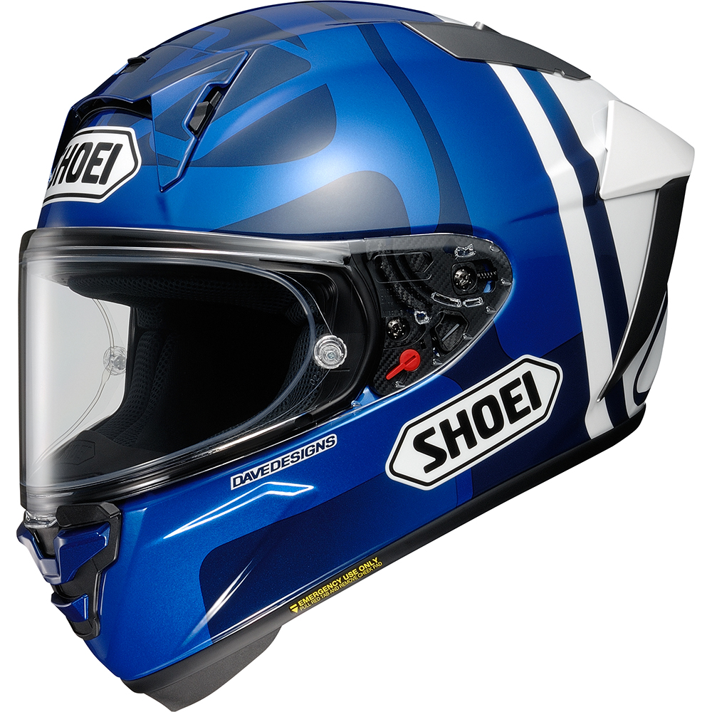 Shoei - Casque X-SPR Pro Alex Marquez 73 V2 TC-2 / Bleu / Blanc